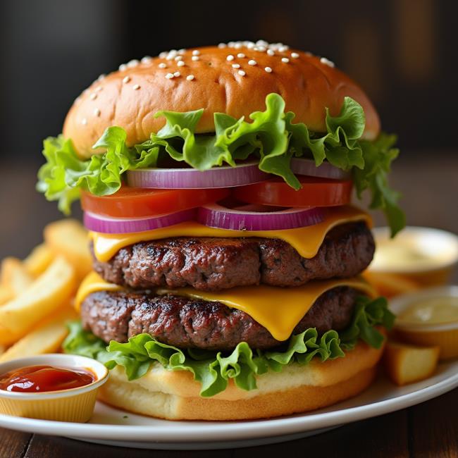 DOUBLE BURGER